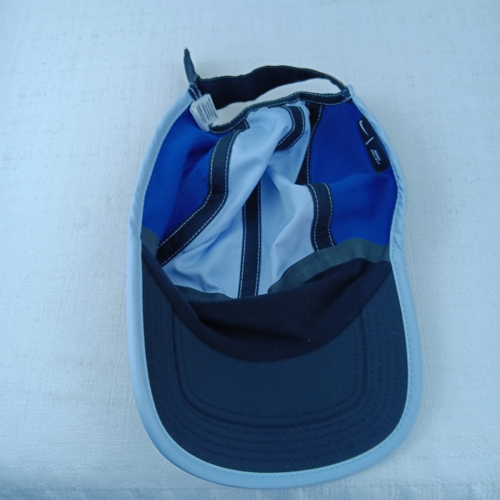 Nike AW84 5 Panel Dri-fit Cap Adult Adjustable Hat Reflective Swoosh Logo OSFM. - Picture 9 of 13